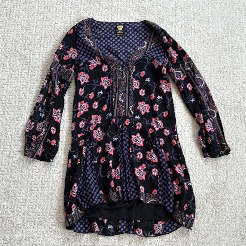 Anna Sui for O’Neill Floral Patterned dress